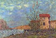 Alfred Sisley Der Loing bei Moret oil painting